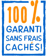 Logo garanti sans frais cachés