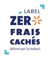 Label zéro frais cachés